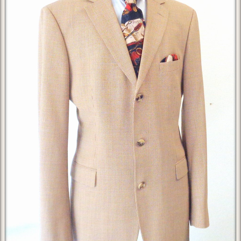Hugo Boss Men Blazer 100% New Zealand Merino Wool